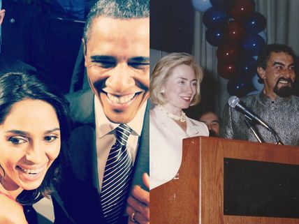 Mallika Sherawat & Kabir Bedi Support Hillary Clinton For President!