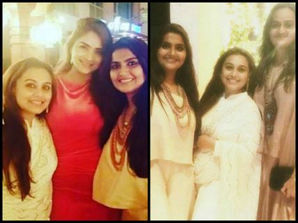 Latest Pictures: Rani Mukerji Attends Dad's Birthday Party Sans Baby Adira; Looks Bewitching!