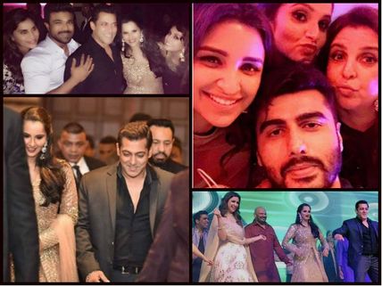 Not To Miss! Salman, Parineeti, Arjun, Huma & Others At Sania Mirza’s Sister’s Sangeet [Pictures] 