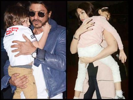 DITTO! AbRam-Shahrukh Khan's Latest Airport Pictures Remind Us Of Aaradhya-Aishwarya Rai Bachchan 