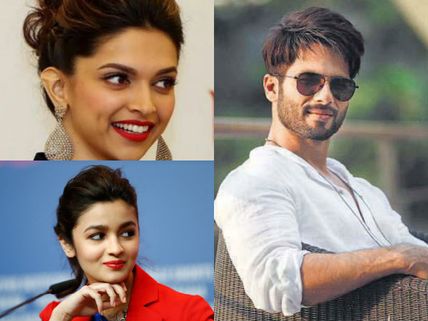 This Is What Shahid Kapoor Thinks About Deepika Padukone & Alia Bhatt!