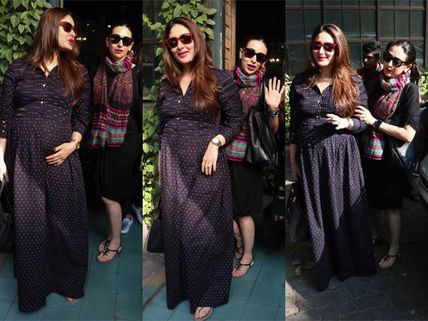 Lovely Pictures! 8 Months Pregnant Kareena Kapoor Is Getting Beautiful Day By Day; Here's The Proof