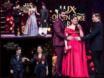 Cute Inside Picture: When Arjun Kapoor Held Kareena Kapoor Khan’s Baby Bump At Lux Golden Rose Award
