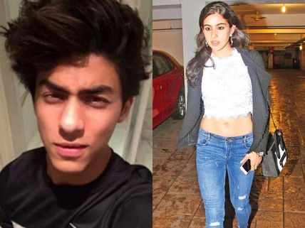 Aryan Khan & Sara Ali Khan To Debut In Karan Johar's Venture?