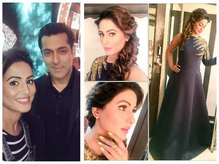 Bigg Boss 10: Hina Khan Shares Her First Selfie With Salman Khan