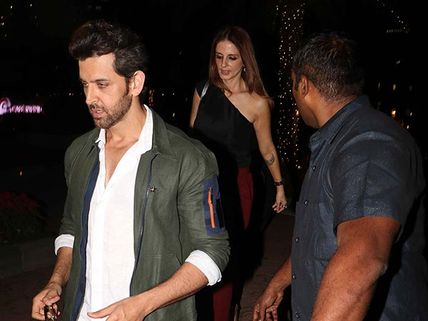 SURPRISE: Hrithik Roshan & Ex-wife Sussanne Khan Spotted Together On A Dinner Date [Pictures]