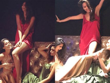 The Leggy Lass Lisa Haydon's Christmas-Themed Photoshoot Can Raise The Temperatures!