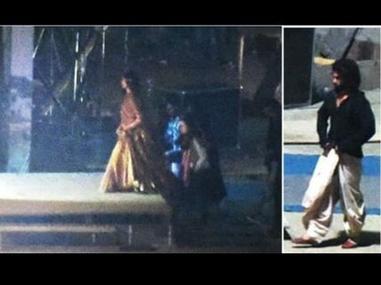 Here’s The First Glimpse Of Shahid Kapoor And Deepika Padukone From The Sets Of Padmavati!