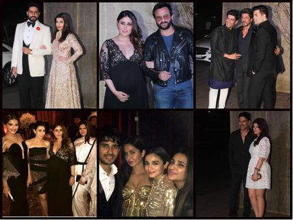 PICTURES! Kareena, Aishwarya & The Entire B-town Spotted At Manish Malhotra's Grand Birthday Bash!