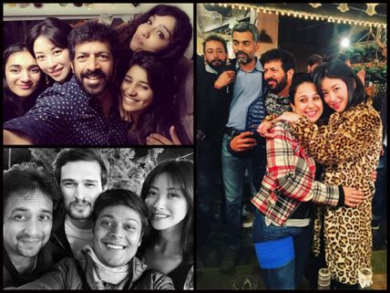She's Gorgeous! Salman Khan Chinese Co Star Zhu Zhu Parties With Tubelight Team [Pictures]