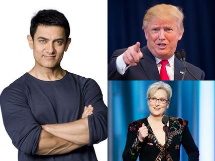 Aamir Khan Opens Up About The Donald Trump & Meryl Streep Controversy!