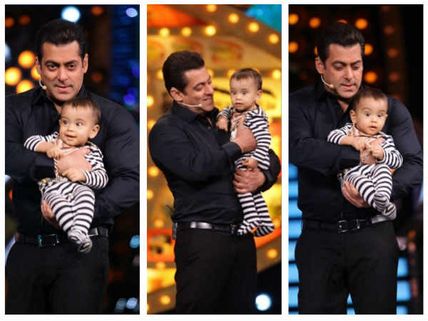 Bigg Boss 10: Cuteness Overloaded!Salman Khan’s Little Nephew Ahil Stole The Limelight From His Mamu