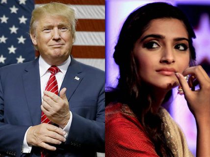 Sonam Kapoor Calls Donald Trump A Joker For Labelling Meryl Streep An Over-rated Actress!