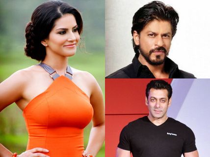 Sunny Leone Talks About Her Equation With Shahrukh Khan & Salman Khan!