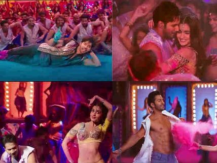 WATCH: Varun Dhawan-Alia Bhatt Add Some Color To The Boring Monday With Badrinath Ki Dulhania Song! 
