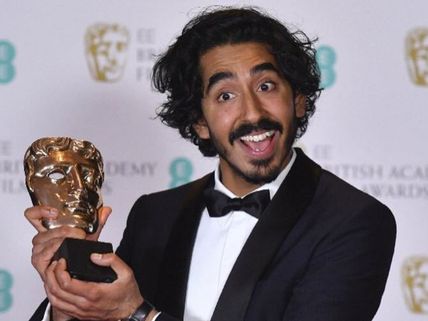 Dev Patel Grabs The Best Supporting Actor Award At BAFTA 2017