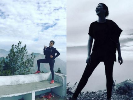 Shruti Haasan Is On Top Of The World, Holidays In Rishikesh!
