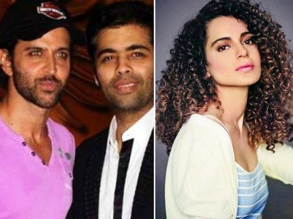 SHOCKER! Karan Johar BASHED Kangana Ranaut & The REASON Was Hrithik Roshan!