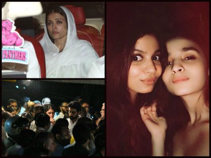 JUST IN: Aishwarya Rai Bachchan’s Teary-eyed Pictures Go Viral; Alia's Sister Shaheen Loses Her Cool