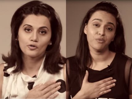 How Much Cleavage Is Good Cleavage? Taapsee Pannu & Swara Bhaskar's Video Goes Viral