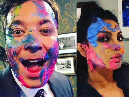 It’s Crazy! Here Is How Priyanka Chopra Celebrated Holi With Jimmy Fallon