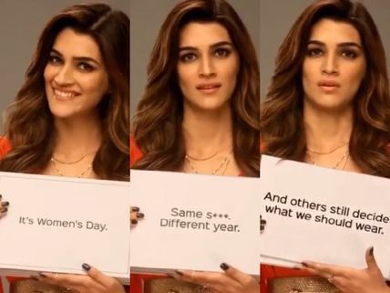 Kriti Sanon Calls Women's Day 'Happy Whatever'!