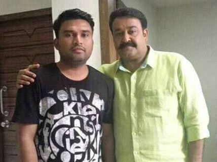 Mohanlal With 'The Great Father' Director Haneef Adeni?