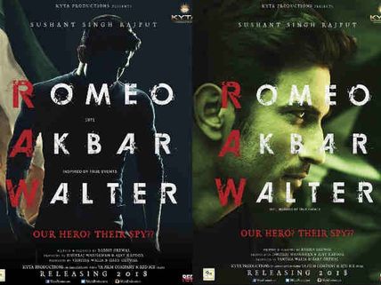 Romeo Akbar Walter First Look: Sushant Singh Rajput Turns Spy And We Are Too Excited About It!