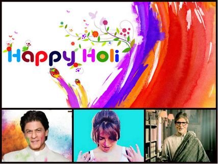 Shahrukh Khan, Amitabh Bachchan, Priyanka Chopra & Others Wish ‘Happy Holi’ To Their Fans! 