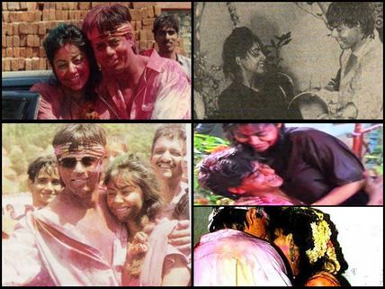 Where Is This LOVE GONE? Shahrukh Khan & Gauri Used To Celebrate Holi Like This (THROWBACK Pictures)
