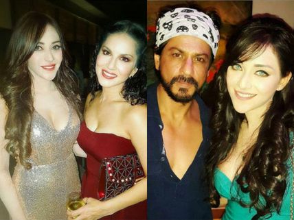 Move Aside Hrithik Roshan, Angela Krislinzki Has Pics With Shahrukh Khan, Sunny Leone & John Abraham