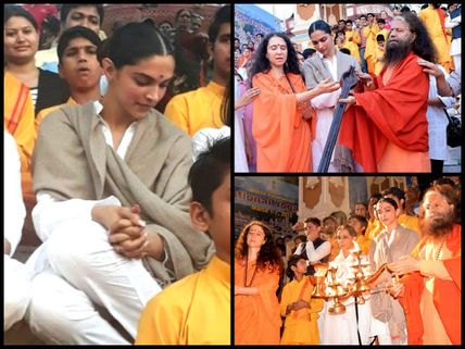 PURELY BEAUTIFUL! Deepika Padukone Performs Ganga Aarti In Rishikesh; See Her Heartwarming Pictures