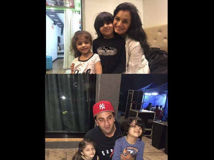 PIC: Meet Ranbir Kapoor's Onscreen Kids From Sanjay Dutt Biopic!