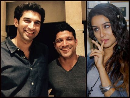 RIP Rumours! Farhan Akhtar & Aditya Roy Kapur Hug It Out; No Fight Over Shraddha Kapoor [Picture]