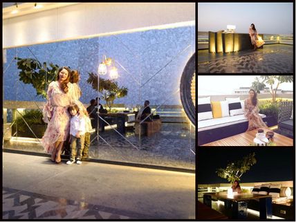 MUST SEE! Gauri Khan Designs Karan Johar's Terrace; Strikes A Pose With AbRam [Pictures]