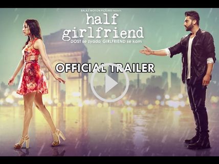 Watch Here! Shraddha Kapoor & Arjun Kapoor's Half Girlfriend Trailer!