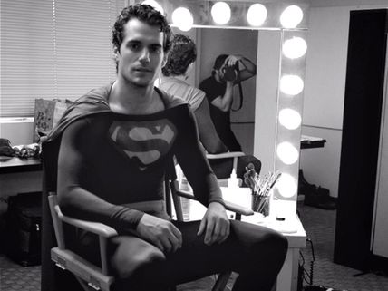 Henry Cavill Spotted In Christopher Reeve's Superman Suit