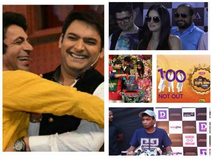 100 NOT OUT! Kapil Sharma Thanks His Team; Sunny Leone & Sunil Pal’s React To Kapil-Sunil Spat…