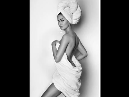 HOTTEST EVER!  Katrina Kaif Poses In A Towel For Mario Testino & Sets Tongues Wagging [Picture] 