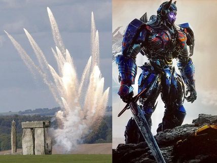Michael Bay Destroys Stonehenge For The Transformers: The Last Knight