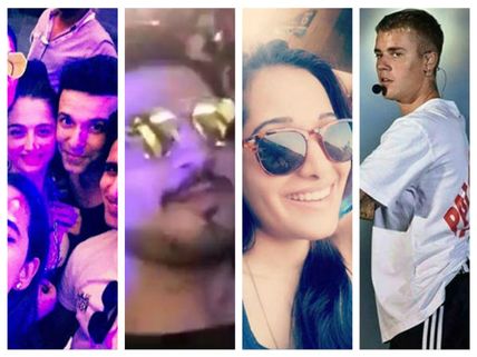 Justin Bieber's Concert: Arjun Bijlani, Preetika, Aamir-Sanjeeda & Other TV Stars Have A Gala Time!
