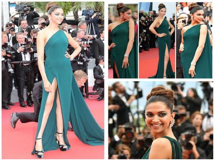 Cannes Day 2: Deepika Padukone Looks Fierce As She Walks The Red Carpet [New Pictures]