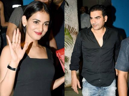Arbaaz Khan Doesn't Care About Malaika Arora! Parties Hard With Birthday Girl Sonal Chauhan