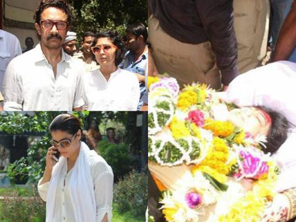 Reema Lagoo's Funeral: Aamir Khan, Kajol, Rishi Kapoor & Other Celebs Pay Their Last Respects
