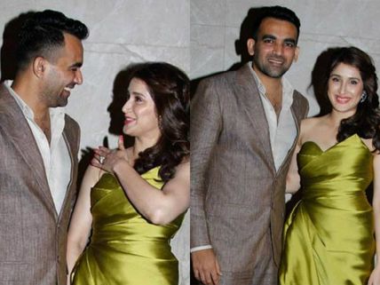 View Pictures! Zaheer Khan Gets Engaged To Sagarika Ghatge! Virat & Anushka Attend The Engagement