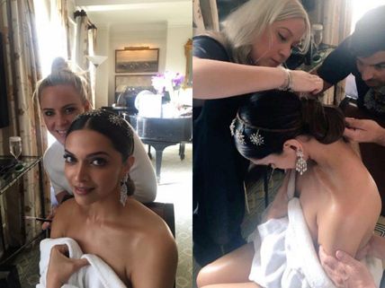 This Is How Deepika Padukone Got Ready For The Met Gala 2017! View Pictures