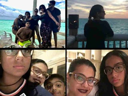 Ajay Devgn And Kajol Are Soaking In Some 'Vitamin F' In Maldives; These Pics Are A Proof! 
