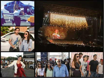 LIVE PICS! Justin Bieber Performs In Mumbai; Alia, Jacqueline & Others Spotted At The Concert!