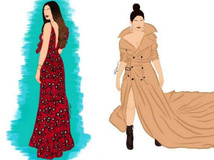 These Illustrations Of Deepika Padukone & Priyanka Chopra Are Nothing Short Of A Wonderful Dream!