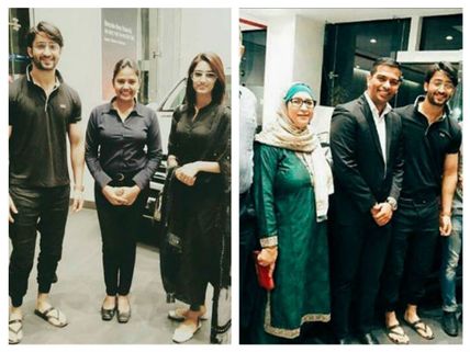 WHAT'S COOKING? Erica Fernandes Spotted With Shaheer Sheikh & His Family; Pictures Go Viral!